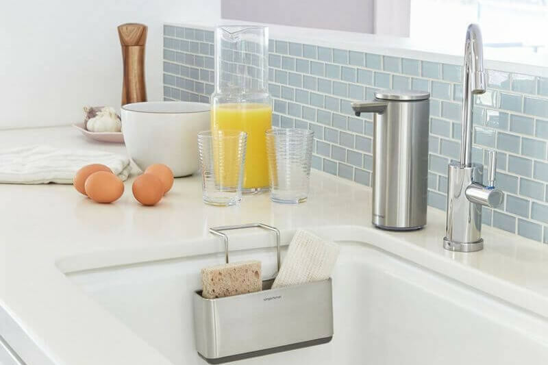 シンプルヒューマン simplehuman ソープディスペンサー 液体 ソープ 防水 ディスペンサー 自動 シンク 台所 便利グッズ 136